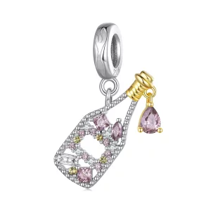 (afbeelding voor) Pandora Stijl Champagne Bedel - BSC863