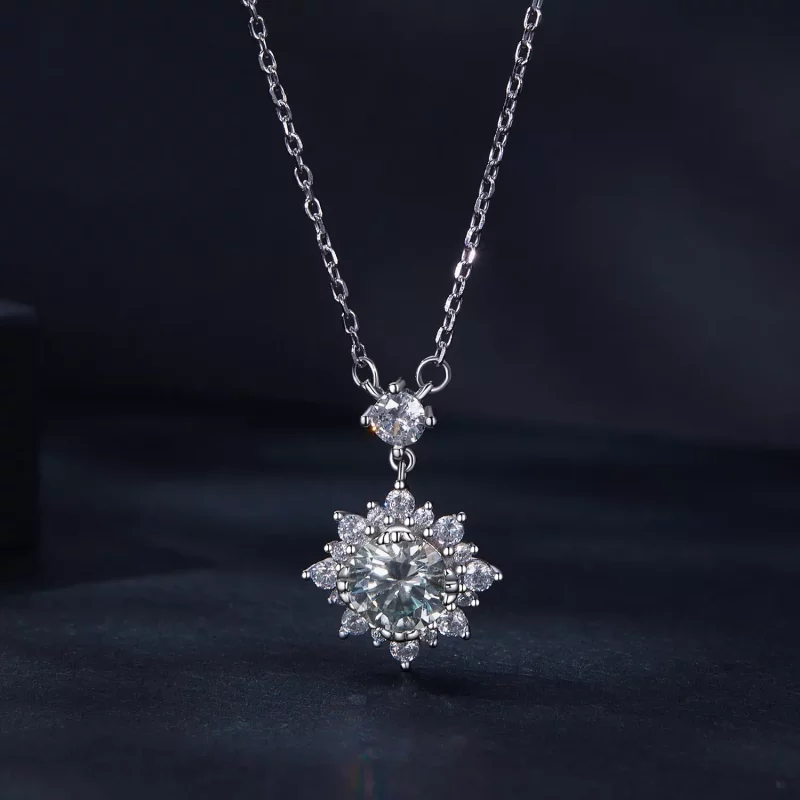 (afbeelding voor) Pandora Stijl Diamanten Ketting - MSN017 - Bekijken 3