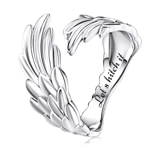 (afbeelding voor) Pandora stijl Engelenring - BSR322