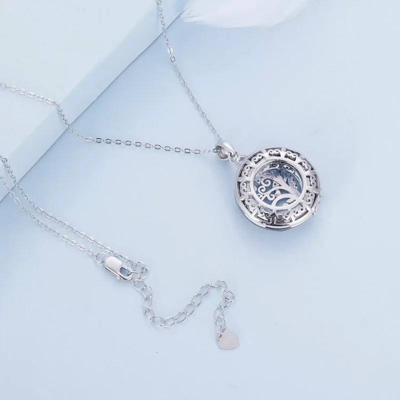(afbeelding voor) Pandora Stijl Familie Cirkel Ketting - BSN315 - Bekijken 4