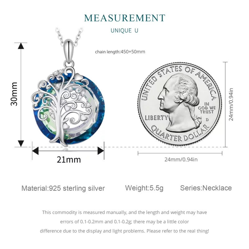 (afbeelding voor) Pandora Stijl Familie Cirkel Ketting - BSN315 - Bekijken 8