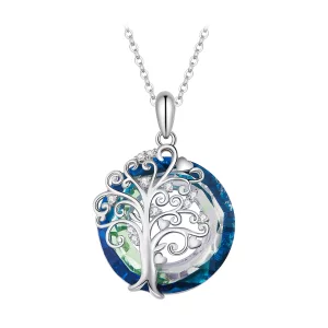 (afbeelding voor) Pandora Stijl Familie Cirkel Ketting - BSN315