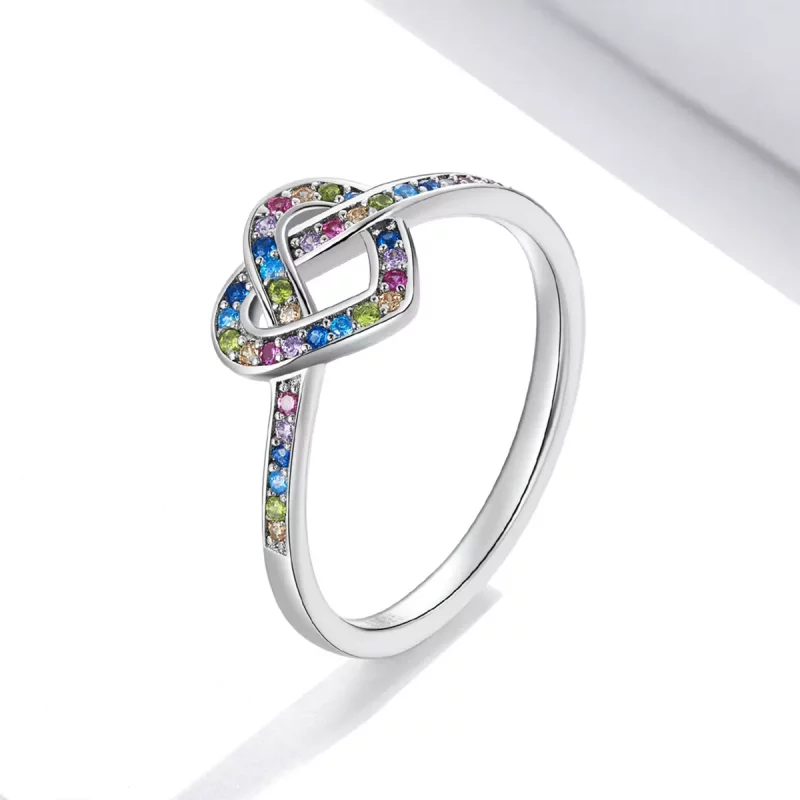(afbeelding voor) Pandora Stijl Geknoopt Hart Ring - SCR790 - Bekijken 2