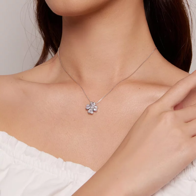 (afbeelding voor) Pandora Stijl Geluksketting - BSN334 - Bekijken 8