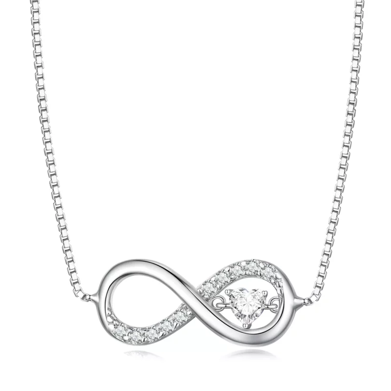(afbeelding voor) Pandora Stijl Infinity Ketting - BSN276