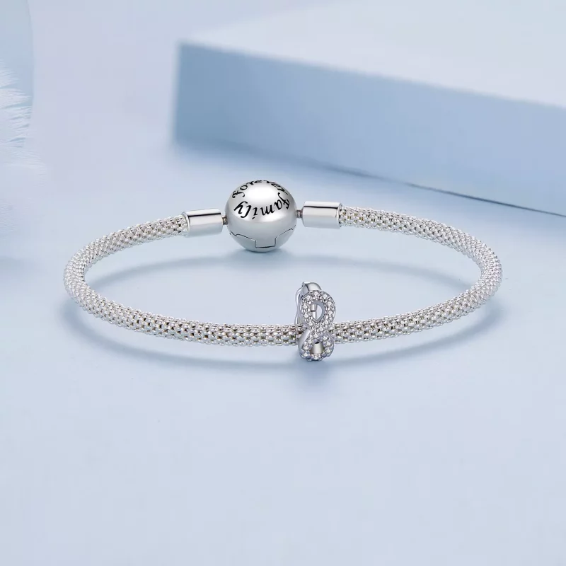 (afbeelding voor) Pandora-stijl Infinity Spacer - BSC887 - Bekijken 5