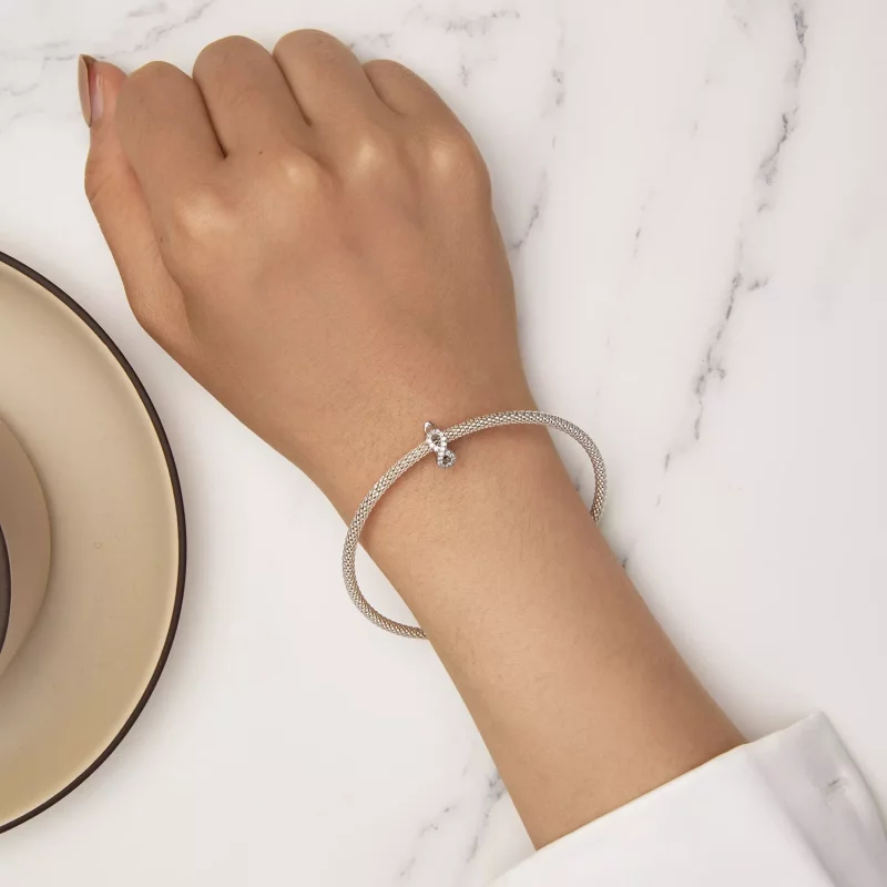 (afbeelding voor) Pandora-stijl Infinity Spacer - BSC887 - Bekijken 7