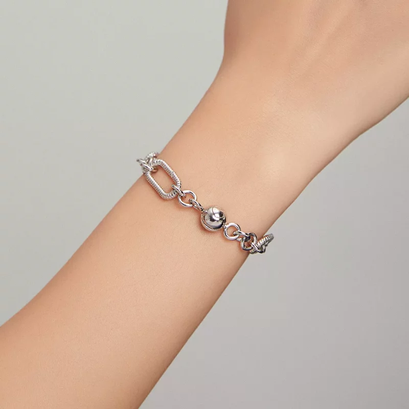 (afbeelding voor) Pandora-stijl Ketting Armband - BSB059 - Bekijken 8