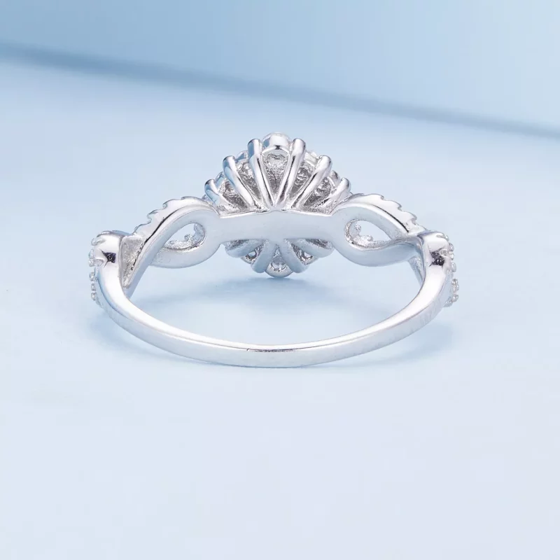 (afbeelding voor) Pandora Stijl Klassieke Elegantie Ring heldere Cz - BSR352 - Bekijken 4