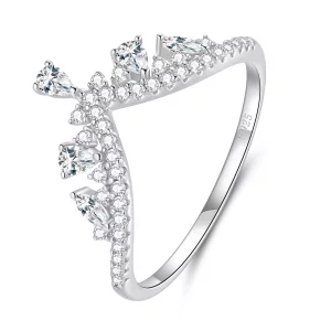 (afbeelding voor) Pandora Stijl Kroon Ring - BSR296