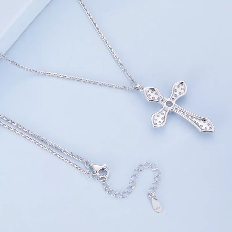 (afbeelding voor) Pandora-stijl Kruis Halsketting - BSN303 - Bekijken 4