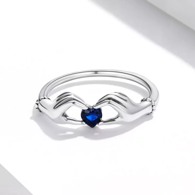 (afbeelding voor) Pandora Stijl Liefdes Hart Ring - SCR757 - Bekijken 3