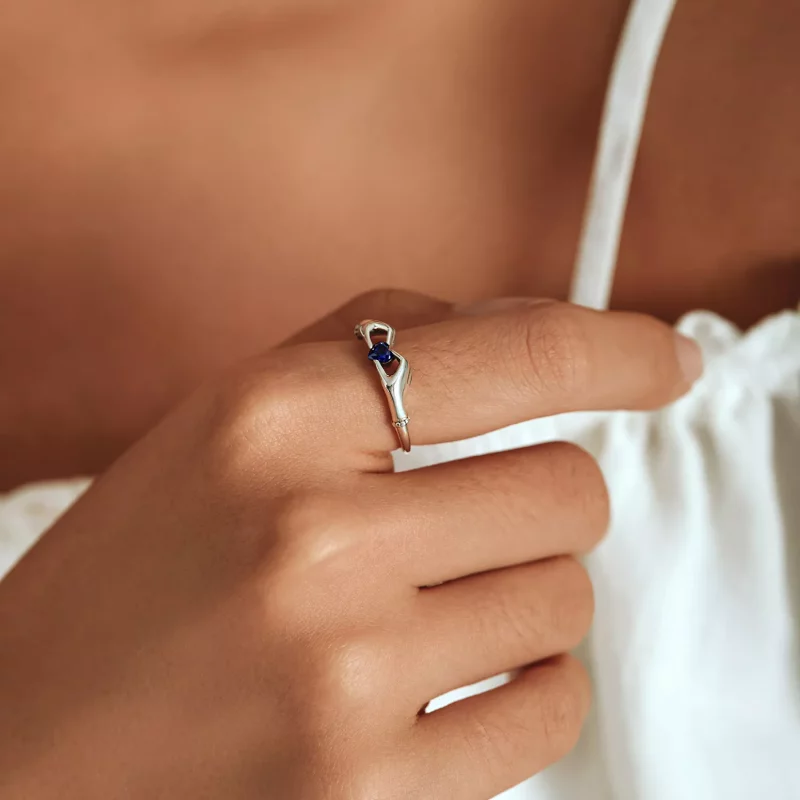 (afbeelding voor) Pandora Stijl Liefdes Hart Ring - SCR757 - Bekijken 6