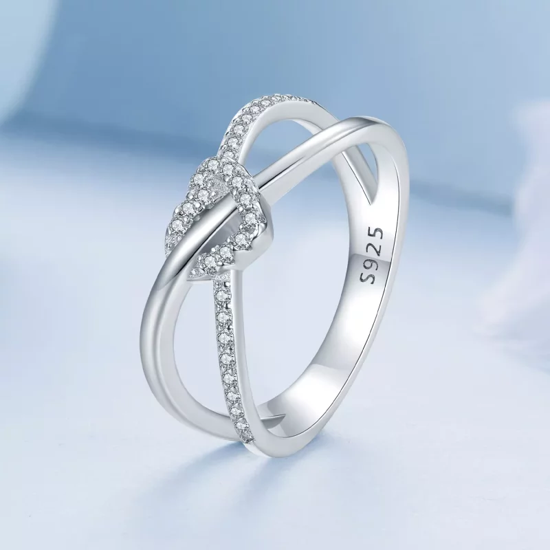(afbeelding voor) Pandora Stijl Liefdesknoop Ring - BSR464 - Bekijken 2