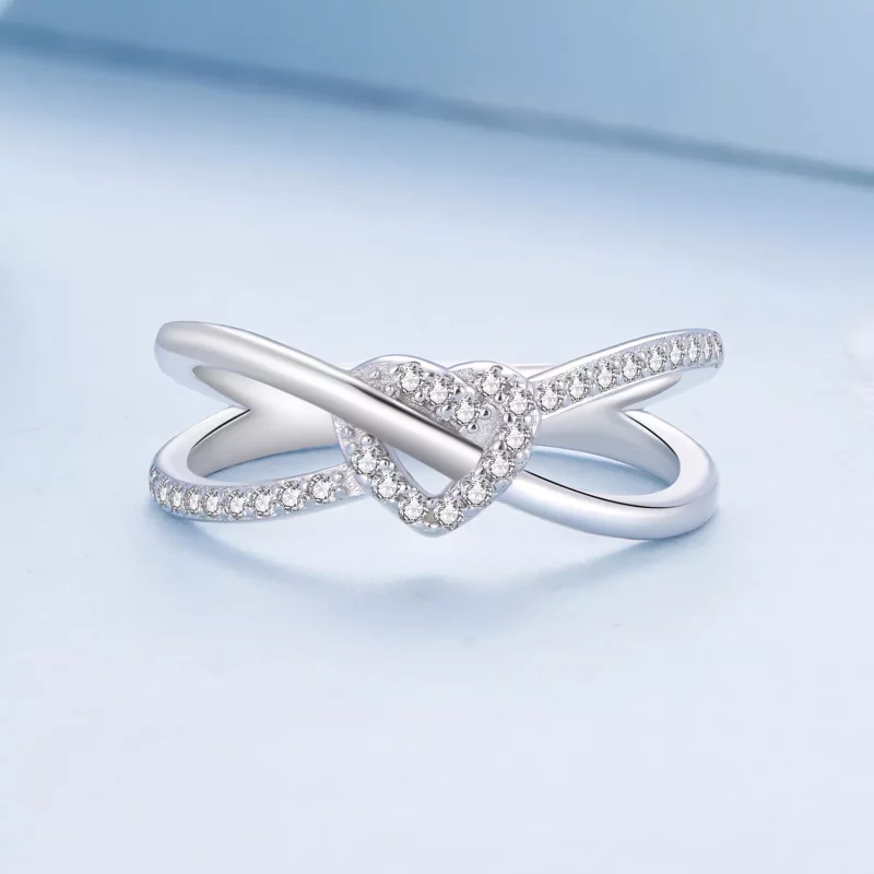(afbeelding voor) Pandora Stijl Liefdesknoop Ring - BSR464 - Bekijken 3