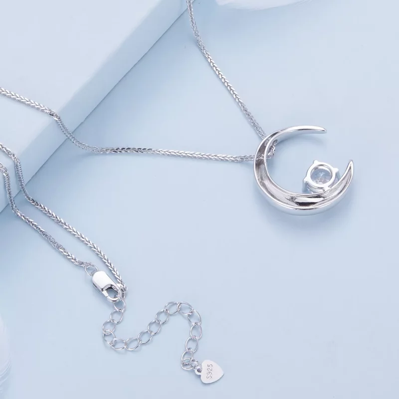 (afbeelding voor) Pandora-stijl Maanhanger - BSN311 - Bekijken 4