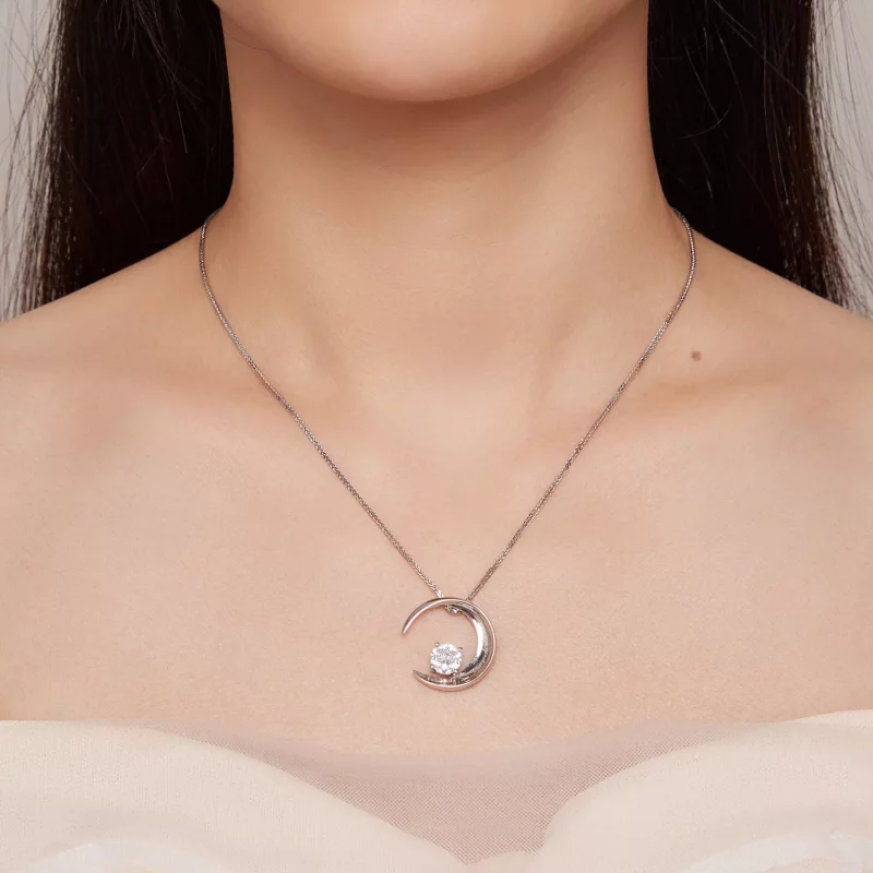 (afbeelding voor) Pandora-stijl Maanhanger - BSN311 - Bekijken 6