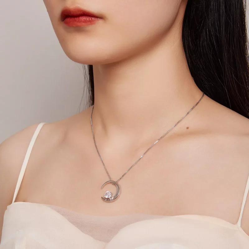 (afbeelding voor) Pandora-stijl Maanhanger - BSN311 - Bekijken 7