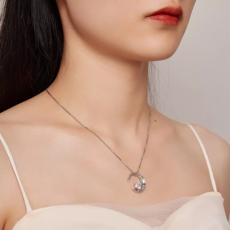 (afbeelding voor) Pandora-stijl Maanhanger - BSN311 - Bekijken 8