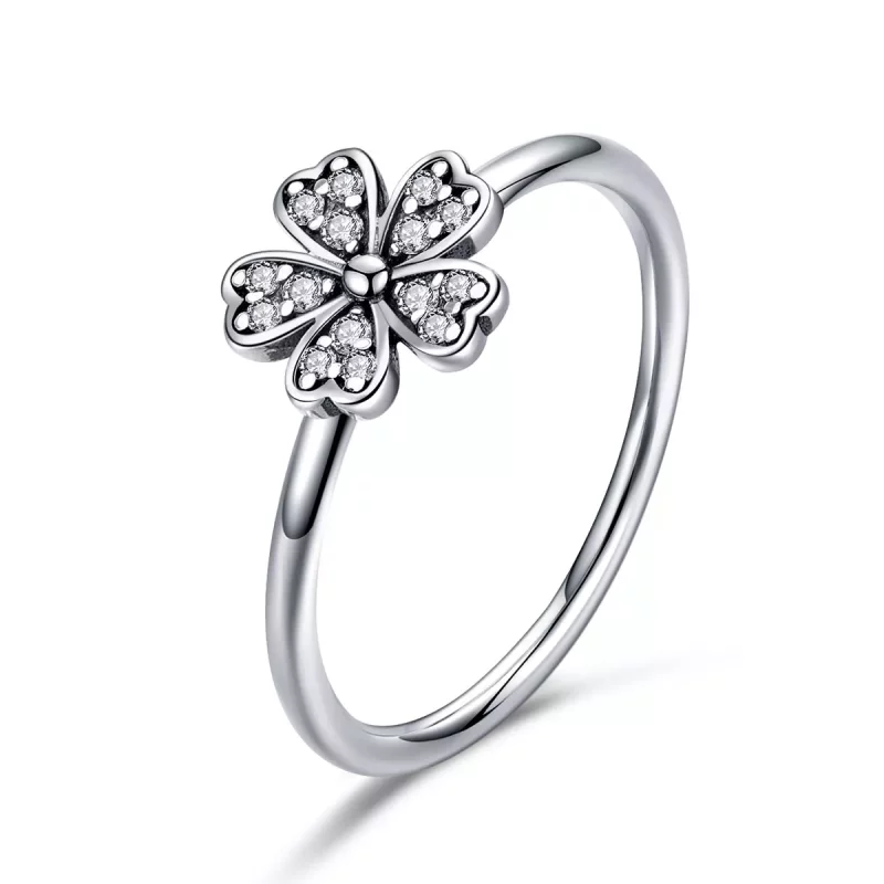 (afbeelding voor) Pandora Stijl Madeliefje Ring Zilver - SCR398