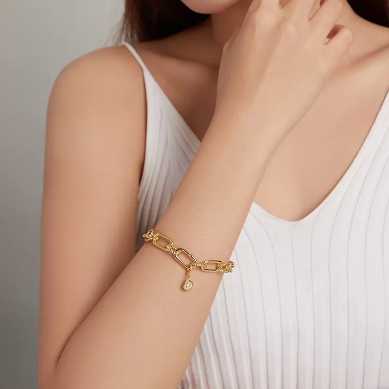 (afbeelding voor) Pandora Stijl Me Link Ketting Armband - BSB077 - Bekijken 3