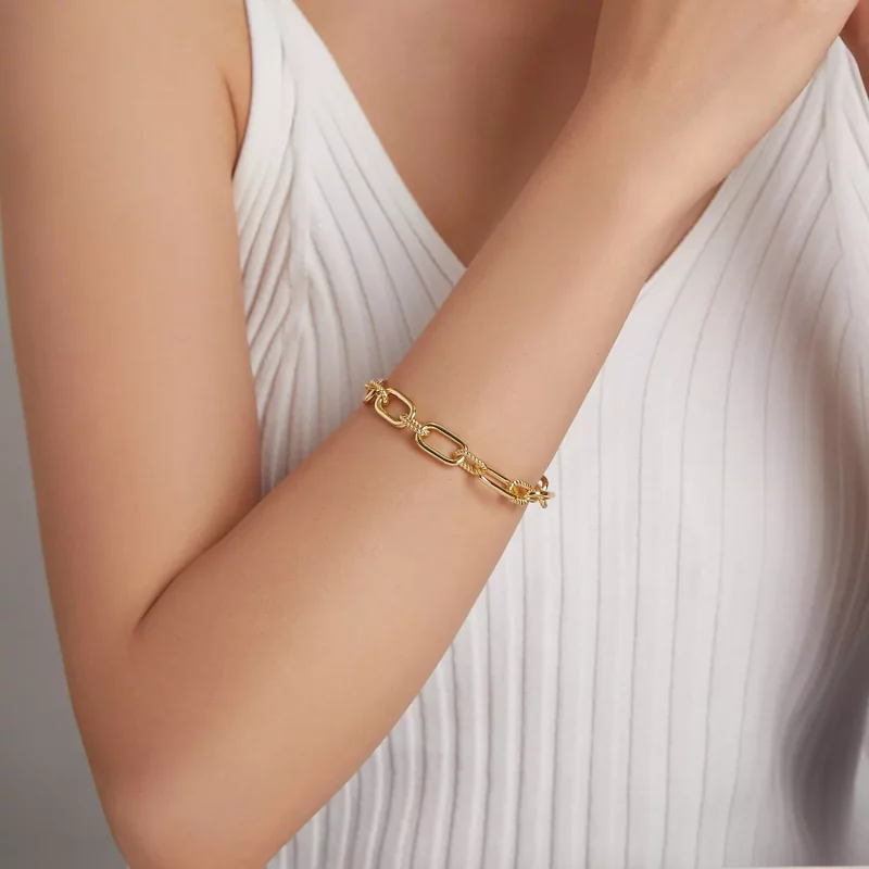 (afbeelding voor) Pandora Stijl Me Link Ketting Armband - BSB077 - Bekijken 5