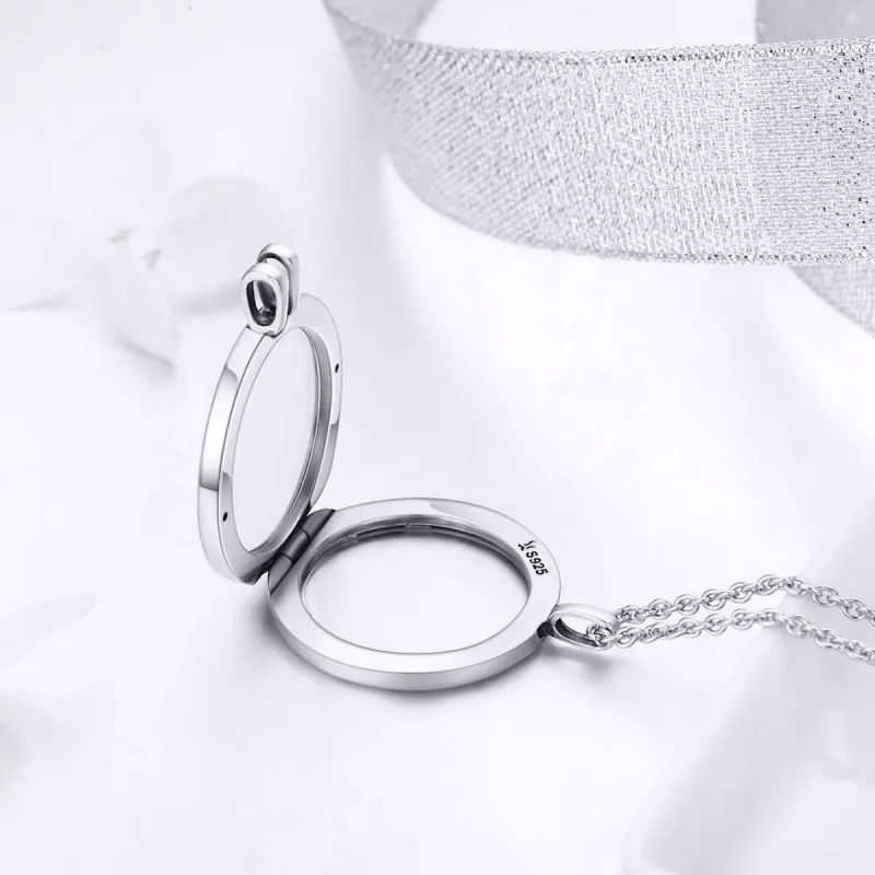 (afbeelding voor) Pandora-stijl Medaillon Ketting - SCF002 - Bekijken 3