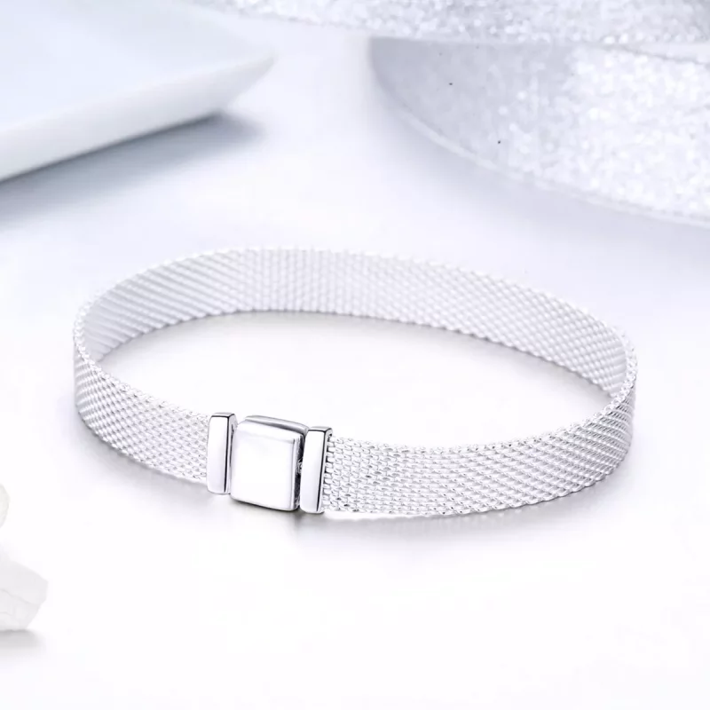 (afbeelding voor) Pandora-stijl Mesh Armband - SCX001 - Bekijken 2