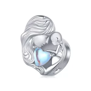 Pandora-stijl Moeder en Zoon Bedel - SCC2539 (afbeelding voor) Pandora-stijl Moeder en Zoon Bedel - SCC2539