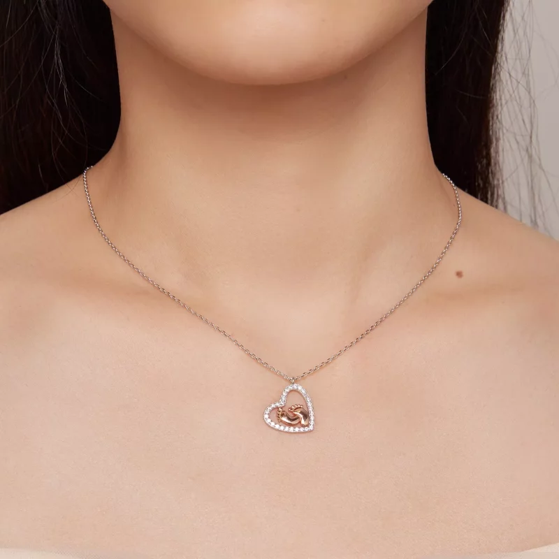 (afbeelding voor) Pandora Stijl Moeder Halsketting - SCN495 - Bekijken 7