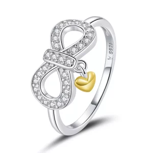 Pandora-stijl Oneindige Ring - SCR676 (afbeelding voor) Pandora-stijl Oneindige Ring - SCR676