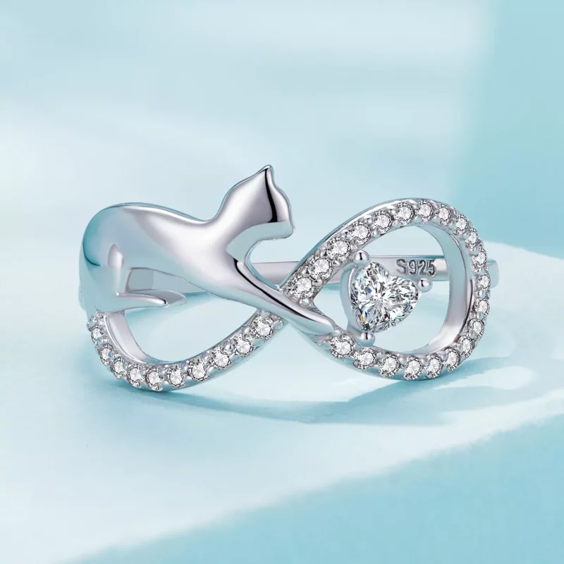 (afbeelding voor) Pandora Stijl Oneindigheidsknoop Ring - SCR918 - Bekijken 3