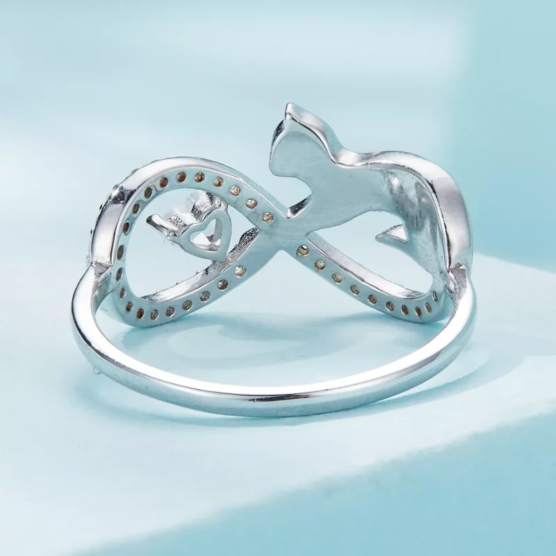(afbeelding voor) Pandora Stijl Oneindigheidsknoop Ring - SCR918 - Bekijken 4