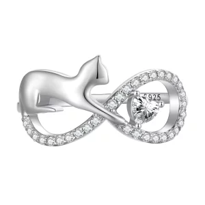 Pandora Stijl Oneindigheidsknoop Ring - SCR918 (afbeelding voor) Pandora Stijl Oneindigheidsknoop Ring - SCR918