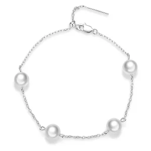 (afbeelding voor) Pandora Stijl Parel Armband - BSB090