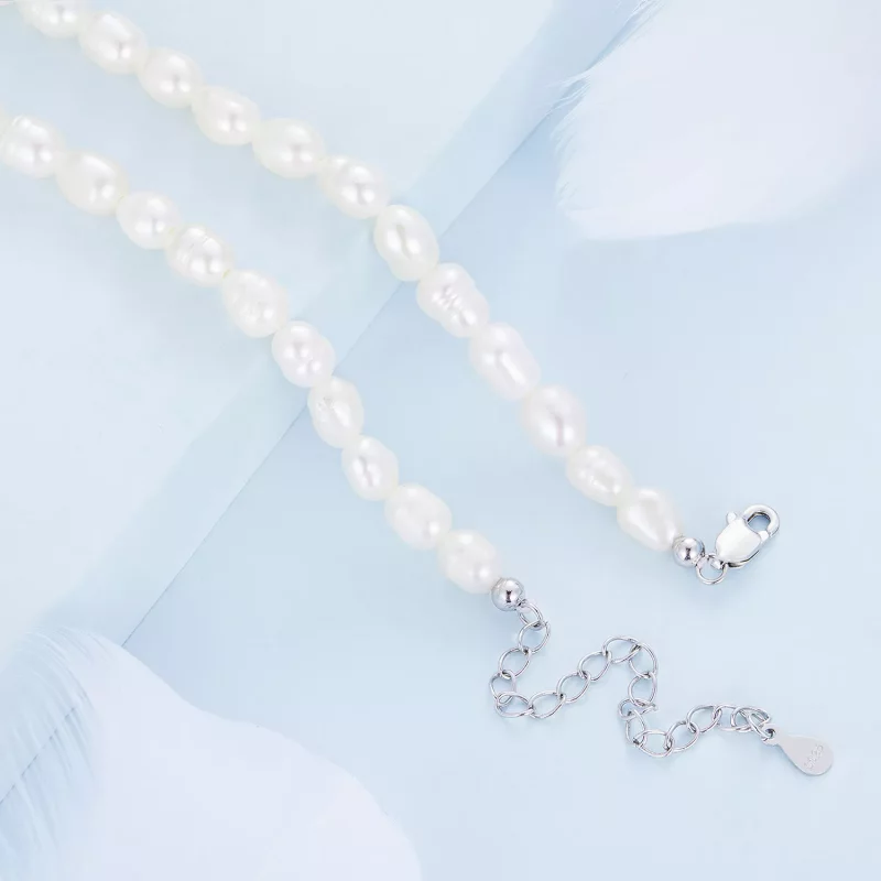 (afbeelding voor) Pandora Stijl Parelketting - BSN272 - Bekijken 5
