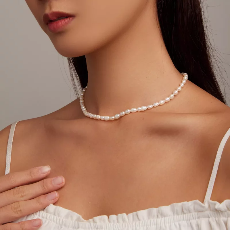 (afbeelding voor) Pandora Stijl Parelketting - BSN272 - Bekijken 7
