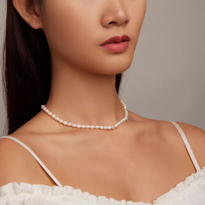 (afbeelding voor) Pandora Stijl Parelketting - BSN272 - Bekijken 8