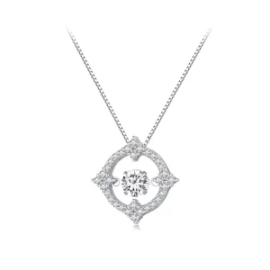 Pandora Stijl Pave Ketting - MSN014 (afbeelding voor) Pandora Stijl Pave Ketting - MSN014