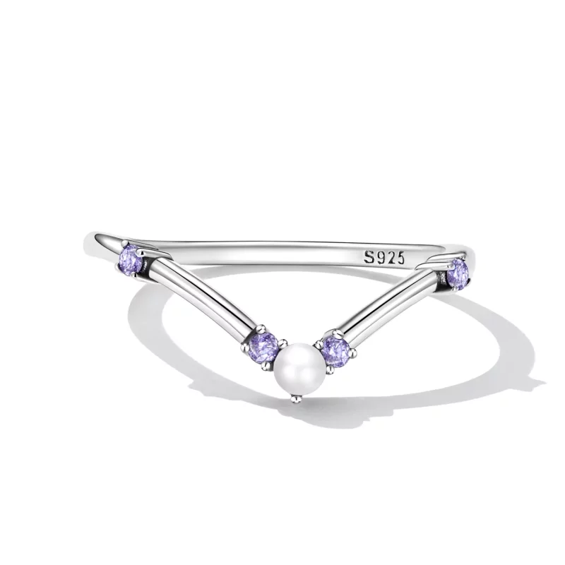 (afbeelding voor) Pandora Stijl Prinses Wensbeen Ring - SCR835 - Bekijken 3