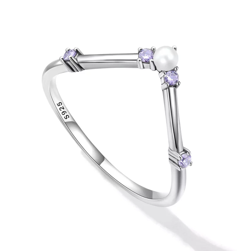 (afbeelding voor) Pandora Stijl Prinses Wensbeen Ring - SCR835 - Bekijken 5