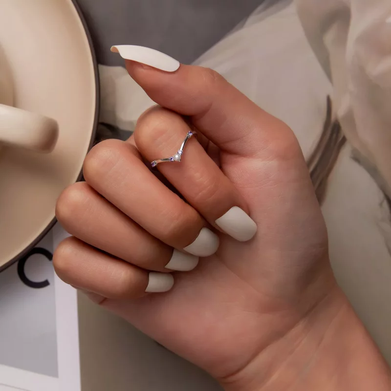 (afbeelding voor) Pandora Stijl Prinses Wensbeen Ring - SCR835 - Bekijken 7
