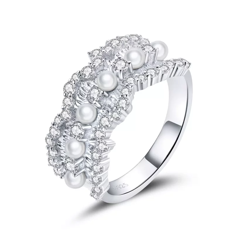 (afbeelding voor) Pandora Stijl Prinsessenring - BSR187 - Bekijken 3