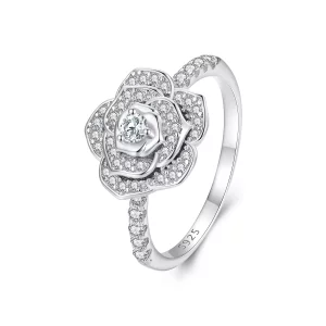 Pandora Stijl Roze Ring - BSR449 (afbeelding voor) Pandora Stijl Roze Ring - BSR449
