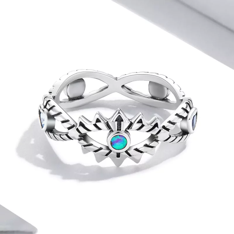 (afbeelding voor) Pandora Stijl Saffier Ring - SCR800 - Bekijken 3