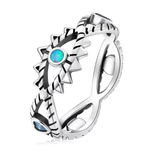 Pandora Stijl Saffier Ring - SCR800 (afbeelding voor) Pandora Stijl Saffier Ring - SCR800