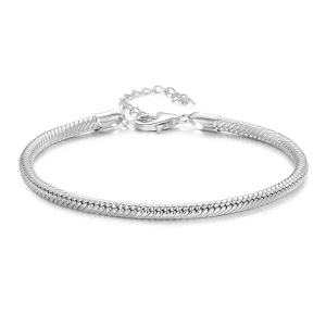 Pandora Stijl Slangenketting Armband - SCB252 (afbeelding voor) Pandora Stijl Slangenketting Armband - SCB252