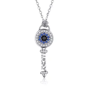 Pandora Stijl Sleutel Ketting - BSN013 (afbeelding voor) Pandora Stijl Sleutel Ketting - BSN013