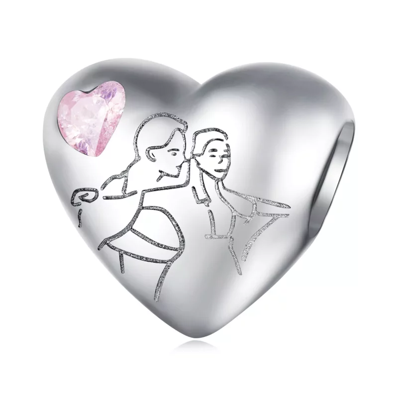 (afbeelding voor) Pandora Stijl Soulmates Bedel - BSC772 - Bekijken 3