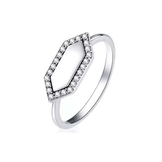 (afbeelding voor) Pandora Stijl Sprankelende Ring - SCR701